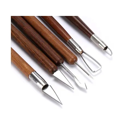 Zestaw Narzędzi Do Rękodzieła,  Modelowania Ceramiki, Do Rzeźbienia 6 Elementów-1643015