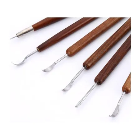 Zestaw Narzędzi Do Rękodzieła,  Modelowania Ceramiki, Do Rzeźbienia 6 Elementów-1643016