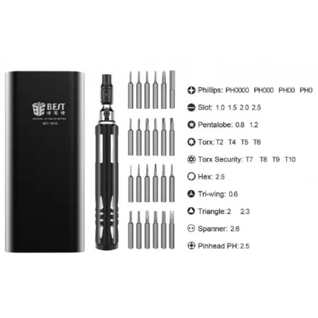 Profesjonalny Zestaw Narzędzi Precyzyjnych BEST 25w1-1643077
