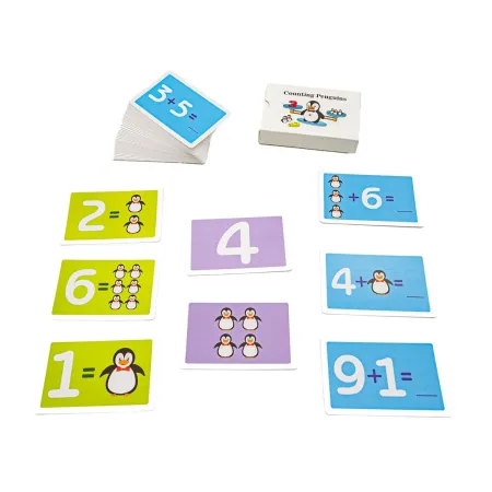 Gra Nauka Liczenia - Równoważnia Waga Szalkowa Pingwin - Counting Penguins-1643106