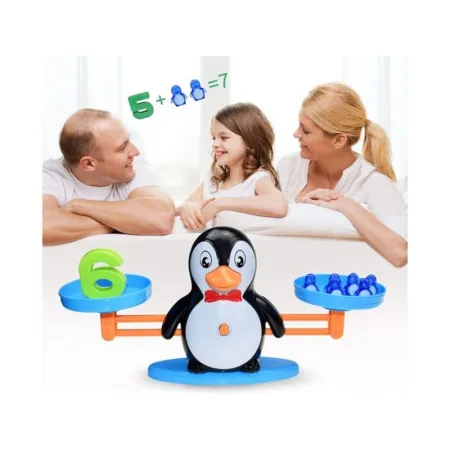 Gra Nauka Liczenia - Równoważnia Waga Szalkowa Pingwin - Counting Penguins-1643114