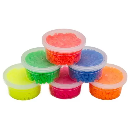 Koraliki Do Prasowania 3000szt, Prasowanki, Do Prasowanek, 6 Kolorów, Zapas - FLUORESCENCYJNE Mix Kolorów-1643128