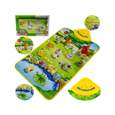 Edukacyjna, Muzyczna Mata Dla Dzieci Wesoła Farma - Muzyka, Odgłosy Zwierząt