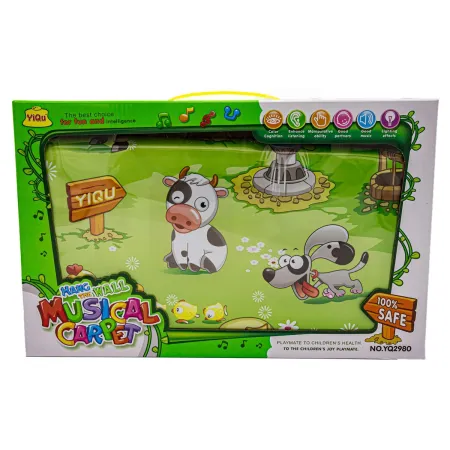 Edukacyjna, Muzyczna Mata Dla Dzieci Wesoła Farma - Muzyka, Odgłosy Zwierząt-1643184