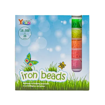 Koraliki Do Prasowania, Prasowanki 18000szt , Prasowanka, Koraliki Uzupełniające Do Prasowanek, 36 Kolorów, Uzupełni