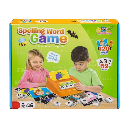 Edukacyjna Gra Słów, Dopasuj Literki, Nauka Języka Angielskiego 120 Kart-1643239