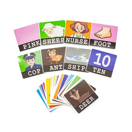 Edukacyjna Gra Słów, Dopasuj Literki, Nauka Języka Angielskiego 120 Kart-1643241