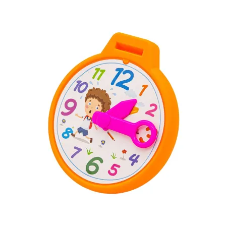 Zegar Do Nauki Godzin + 30 Kart Puzzle Edukacyjna Gra Nauka Godzin-1643252