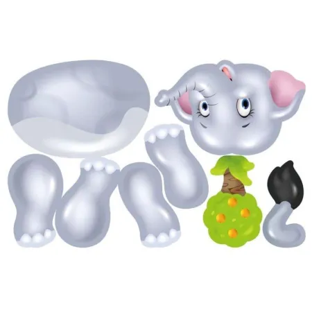 Kreatywna Mozaika ZOO W Walizce 198 el. Układanka 3D, Klocki, Wkrętarka Zestaw Konstrukcyjny-1643284