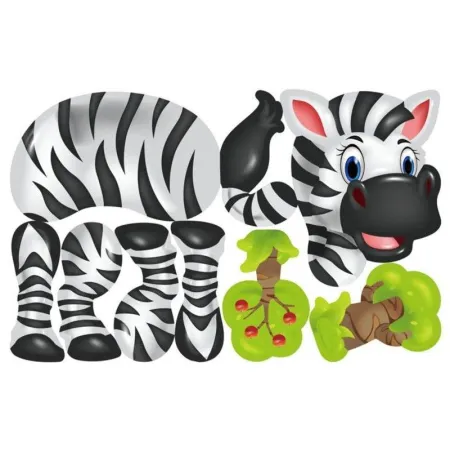 Kreatywna Mozaika ZOO W Walizce 198 el. Układanka 3D, Klocki, Wkrętarka Zestaw Konstrukcyjny-1643286