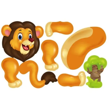 Kreatywna Mozaika ZOO W Walizce 198 el. Układanka 3D, Klocki, Wkrętarka Zestaw Konstrukcyjny-1643289