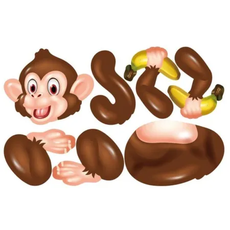 Kreatywna Mozaika ZOO W Walizce 198 el. Układanka 3D, Klocki, Wkrętarka Zestaw Konstrukcyjny-1643290