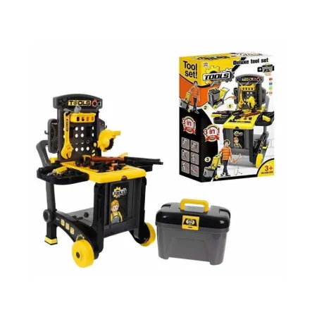 Warsztat Stolarski + Narzędzia 3w1 Skrzynka, Wózek, Stolik-1643322