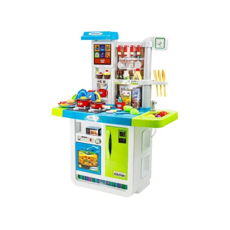 Multifunkcyjna Kuchnia Z Płytą Gazową I Panelem Dotykowym Niebieska-1643332