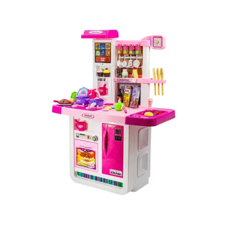 Multifunkcyjna Kuchnia Z Płytą Gazową I Panelem Dotykowym Różowa-1643342