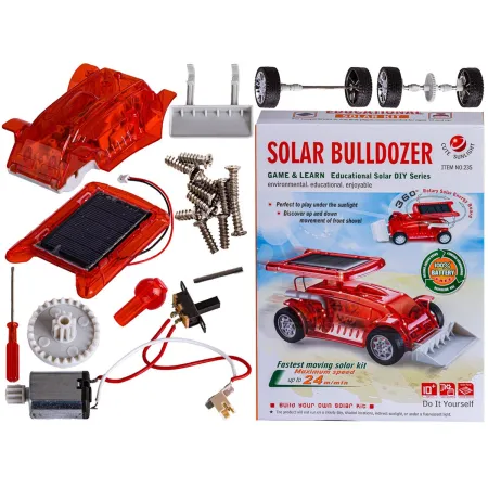 Zabawka Solarna - Buldożer - zestaw do samodzielnego złożenia