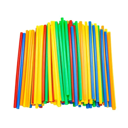 Słomki Konstrukcyjne, Klocki Edukacyjne, Patyczki 560el 3D Nowa Wersja-1643388