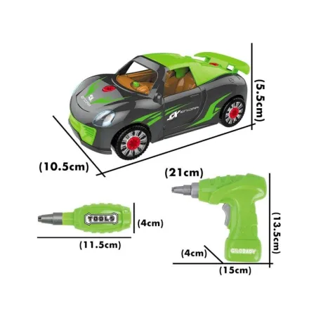 Samochód sportowy Porsche do rozkręcania i skręcania Wkrętarka-1643463
