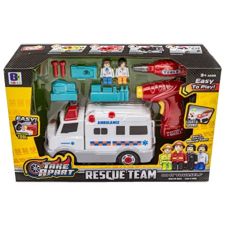 Samochód, Pogotowie, Ambulans do rozkręcania i skręcania, Pogotowie Wkrętarka-1643479