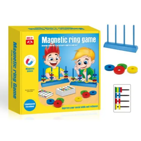 Gra Logiczna, Zręcznościowa - Magnetyczne Obręcze-1643634