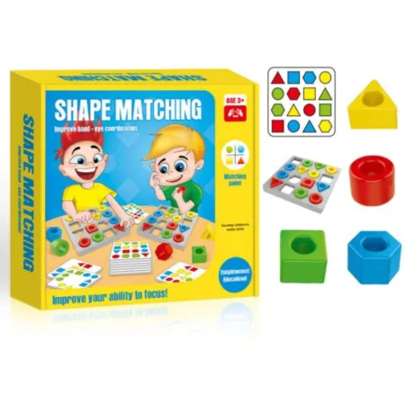 Edukacyjna Gra - Dopasuj Kształty-1643658