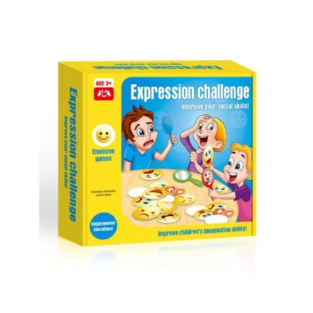 Towarzyska Gra Emotikony, Lusterko + Karty Emocji-1643663