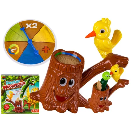 Gra Doktor Dzięcioł I Szalony Robaczek Złap Robaka