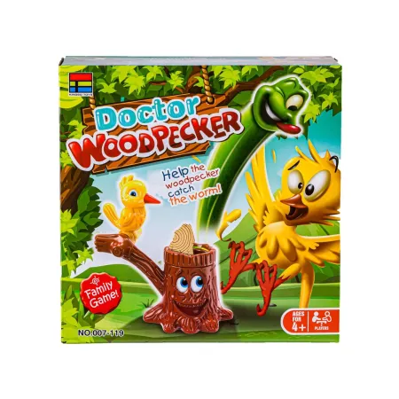 Gra Doktor Dzięcioł I Szalony Robaczek Złap Robaka-1643691
