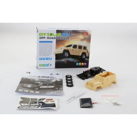 Zabawka Solarna Samochód Auto Off Road - zestaw do samodzielnego złożenia-1643716