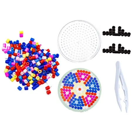 Koraliki do prasowania, Prasowanka, Szablon, Saszetka KOLOROWY KWIATEK-1643732