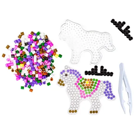 Koraliki do prasowania, Prasowanka, Szablon, Saszetka KONIK, JEDNOROŻEC-1643796