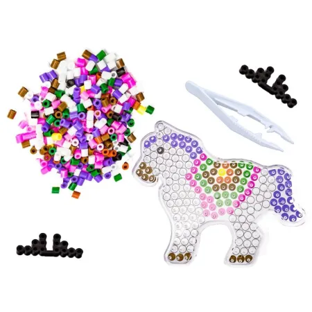 Koraliki do prasowania, Prasowanka, Szablon, Saszetka KONIK, JEDNOROŻEC-1643797