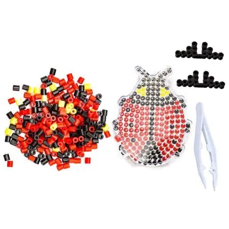 Koraliki do prasowania, Prasowanka, Szablon, Saszetka BIEDRONKA-1643809