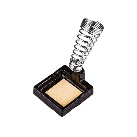 Uchwyt, Podstawka, Stojak Na Lutownicę + Gąbka, Trzecia Ręka Solidna Metalowa