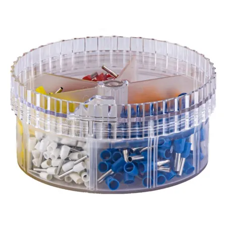 Konektory Kablowe, Zestaw Tulejek, Końcówek 500 szt. Tulejki Do Zaciskarki, Praski-1643933