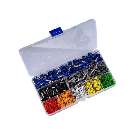 Konektory Kablowe, Zestaw Tulejek, Końcówek 800 szt. Tulejki Do Zaciskarki, Praski-1643937