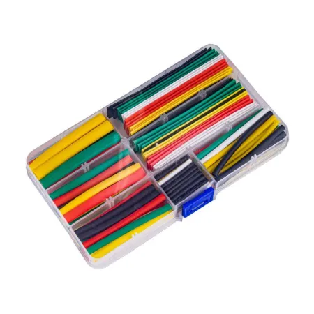 Zestaw 140 sztuk Koszulki, rurki termokurczliwe różne Kolory I Rozmiary