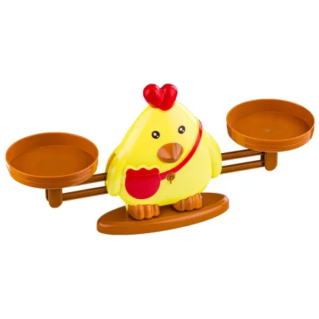 Gra Nauka Liczenia - Równoważnia Waga Szalkowa Kurczak - Chick Balance-1644002