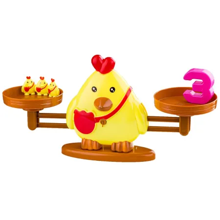 Gra Nauka Liczenia - Równoważnia Waga Szalkowa Kurczak - Chick Balance-1644003