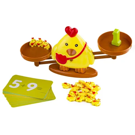 Gra Nauka Liczenia - Równoważnia Waga Szalkowa Kurczak - Chick Balance-1644006