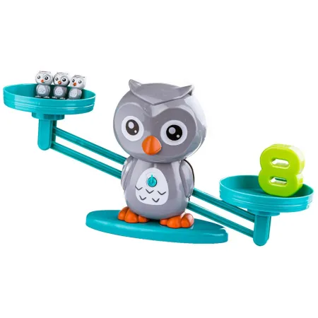 Gra Nauka Liczenia - Równoważnia Waga Szalkowa Sówka Sowa - Owl Balance-1644022