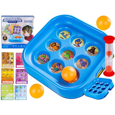 Zabawna Gra Blow Ball, Dmuchanie Piłeczki Puzzle