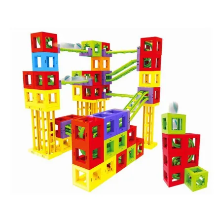 MAGNETYCZNY Tor Kulkowy KULODROM 73 Elementy Magnetyczne Klocki-1644226