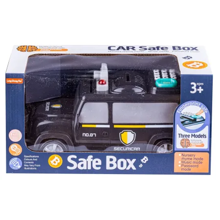 Samochód Policja Skarbonka Na Szyfr, Sejf Na Banknoty-1644239