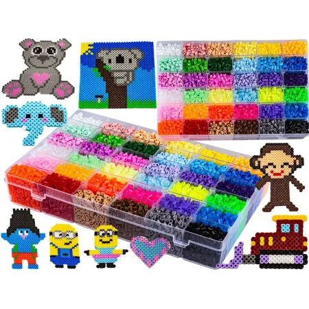 OBRAZ MALOWANIE PO NUMERACH RAMA 50x40cm DWA ŁABĘDZIE - SERCE-1644269