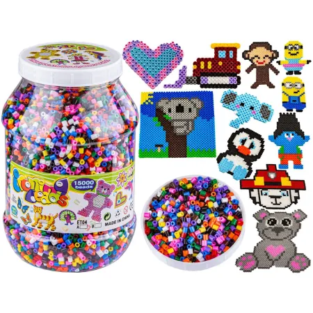 Prasowanka, Koraliki Do Prasowania, Zestaw 15000 Elementów W Butelce, Słoik