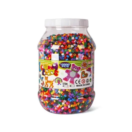 Prasowanka, Koraliki Do Prasowania, Zestaw 15000 Elementów W Butelce, Słoik-1644279