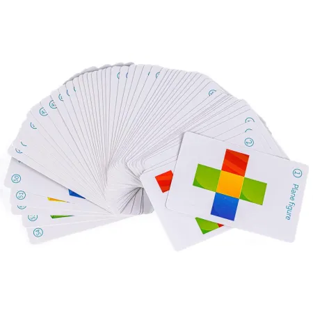 Gra Zręcznościowa Klocki Konstrukcyjne, Karty, Puzzle-1644444