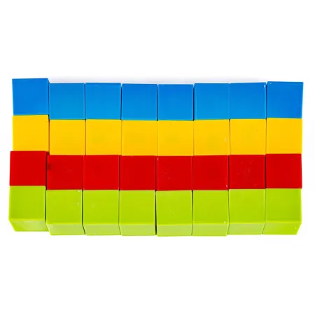 Gra Zręcznościowa Klocki Konstrukcyjne, Karty, Puzzle-1644445