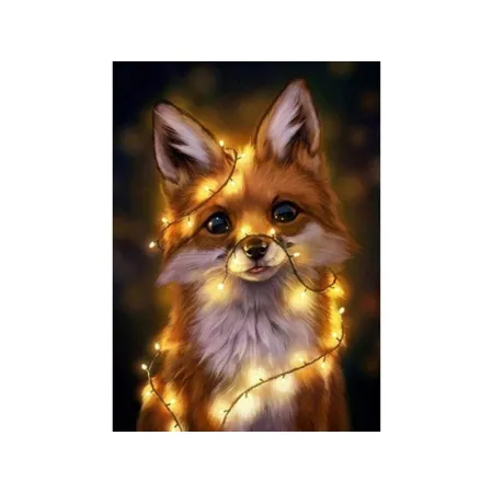 OBRAZ MALOWANIE PO NUMERACH RAMA 40x50cm PIES W KOLORZE-1644486